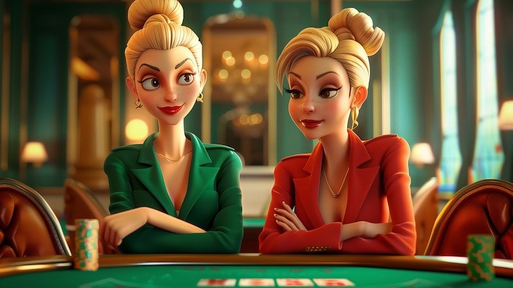 Meja blackjack langsung Gates of Olympus dengan dealer profesional dan aliran HD